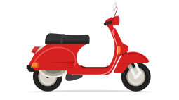 Darina Travels scooter for hire
